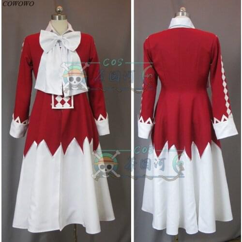 [Customized] Anime! Pandora Hearts Alice Elegant Dress Uniform Cosplay Costume Halloween Party Role Play Clothing 2021 NEW