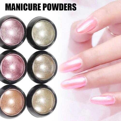 Manicure Finger Nail Polish Powder Shiny Glitter Nail Art Beauty Decoration Supplies Ornament Nails Accesorios -VL16