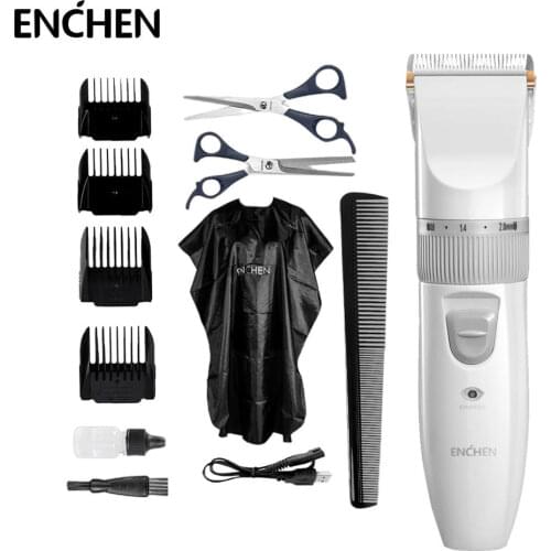 ENCHEN Professional Boost USB Electric Hair Clippers Trimmers For Men Adults Kids Cordless Rechargeable Hair Cutter Machine