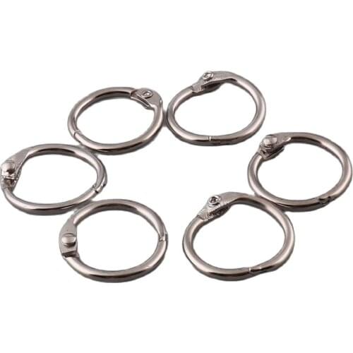 Spring Gate O Rings Openable Keyring Leather Bag Belt Strap Dog Chain Buckles Snap Clasp Clip Trigger DIY Accessories