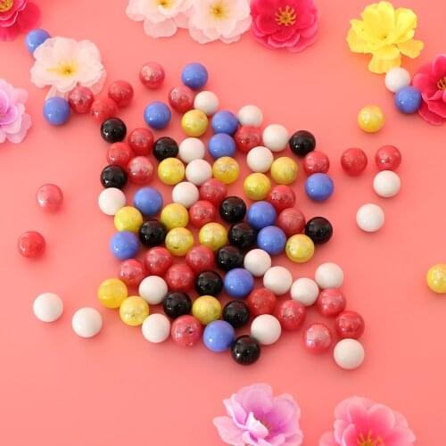 90pcs Colorful Marbles Ball Glass Bead for Chinese Checkers Children Toys