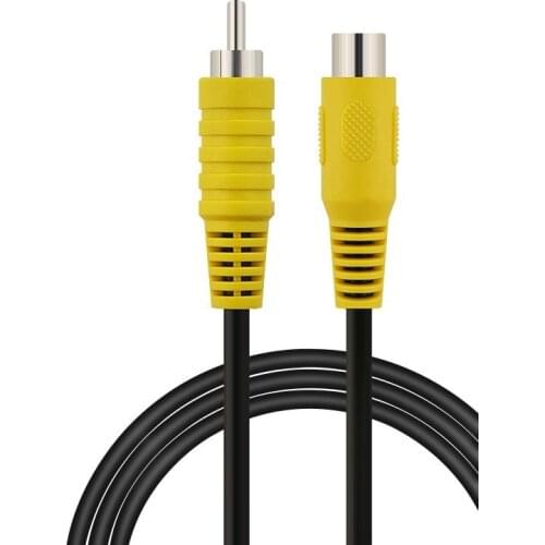 Video Audio AV Extension Cable Speaker Lengthened Cable Subwoofer RCA Plug and Socket Plug Cord Video Audio AV Extension Cable