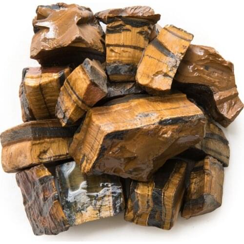 High Quality Big Gem DIY Materialnatural Tiger Eye Crystal Rough Stones Rock Specimen Natural Stones and Minerals