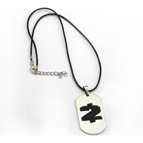 Game Jewelry PAYDAY 2 Necklace Silver Dog Tag Pendant Fashion Rope Chain Necklaces Women Men Charm Gifts