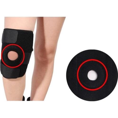 2017 Professional Knee strap Elastic protection kneecap elbow support knee braces volleyball knee pads Safety Guard Strap