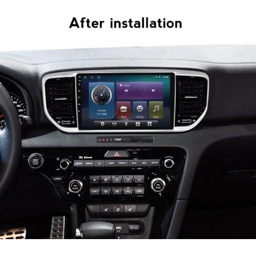 DSP Carplay For Kia Sportage 4 2018 2019 2020 KX5 2 Din Android 11 6G+128GB Car Radio Multimedia Video Player GPS BT WIFI No DVD