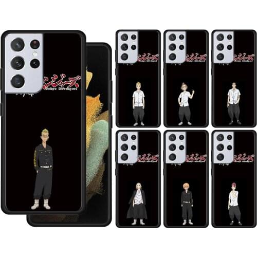Case For Samsung Galaxy S21 S20 UltrA S21 S20 FE S10 S9 S8 Plus S7 Edge S10Lite S10e Cover tokyo revengers Characters Poster
