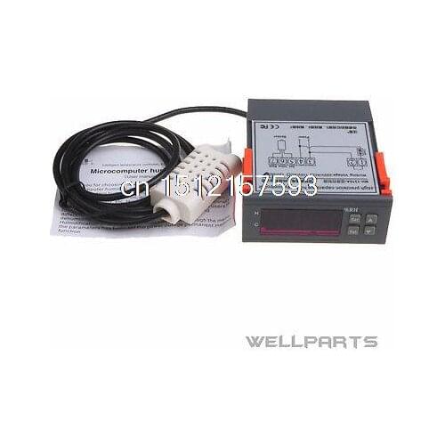 10A 12V Digital Air Humidity Control Controller WH8040 Range 1%~99% RH MH13001