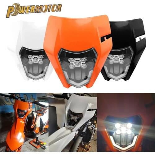 Motorcycle New LED Headlight Headlamp Head Lamp Light For KTM EXC EXCF XC XCF XCW XCFW SX SXF 125 150 250 300 350 450 530