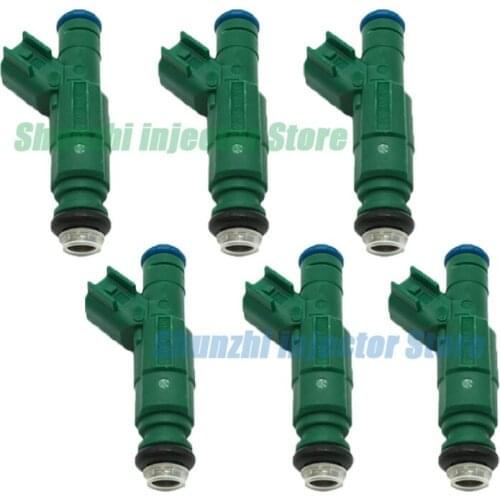 6pcs Fuel Injector Nozzle For MAZDA 2003-2007 2.3L L4 0280156193 4M8G-AA 0 280 156 193 4M8GAA