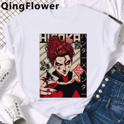 Hunter x Hunter Killua Zoldyck Anime Manga t shirt men casual white t shirt japanese couple clothes tumblr tshirt vintage
