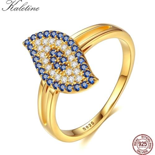 KALETINE Rings With Cubic Zirkonia For Women