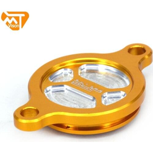Motorcycle Oil Filter Cap Cover For Suzuki RMZ250 2007-2010 2016-2018 RMZ450 2005-2018 RMX450Z 2010-2017 RMZ 250 450