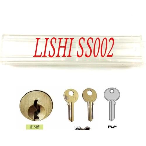 LiShi Tools SS001,SS002 S-Groove Decord and PickTools for Electric Control Lock,Door Lock LiShi 2 in 1Tools