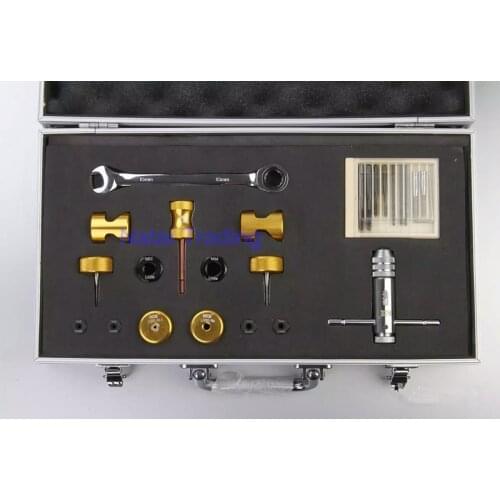 For Bosch common rail diesel injector filter dismantling tool kit, for Denso Delphi and CAT fuel injector filter repair tool