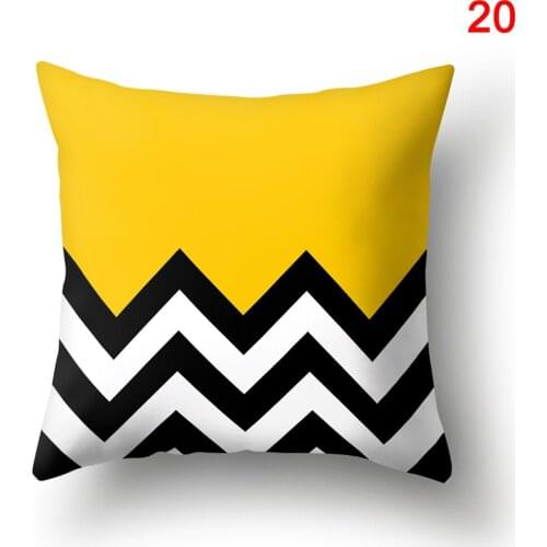 Pillow Cover Case 45x45cm Home Decoration Durable for Sofa Bedroom Car Coffee Bar RERI889