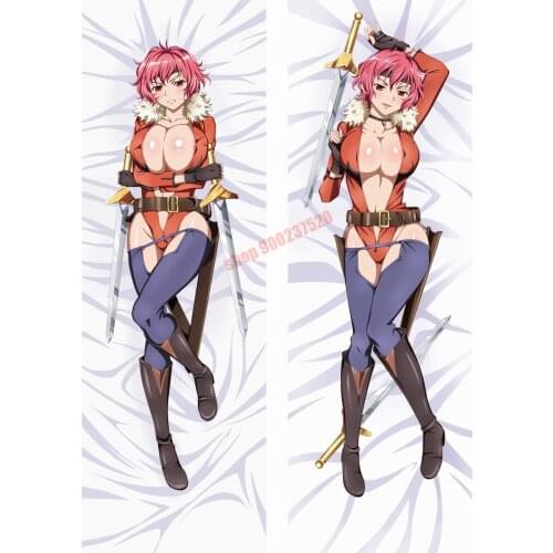 Original, animation Black beast (2) pattern, sexy girl 3D double sided, throw pillow / pillow case