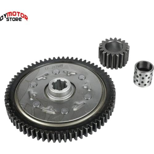 Motorcycle 67T 18T Clutch Primary Gear Assy For 125cc Manual Clutch 125 Lifan Horizontal Kick Starter Engines Dirt Pit Bike Part