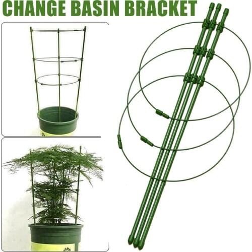 Climbing Plant Support Cage Garden Trellis Flowers Stand Rings Tomato Support Climbing Vine Rack Vegetables Decorative SCIE999
