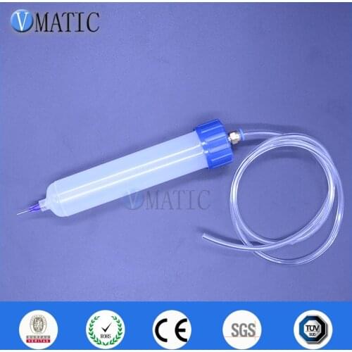 High Quality New Thickening Explosion-Proof 100cc/ml Helix Luer Lock Tip Dispenser Pneumatic Syringe Barrel With Adapter