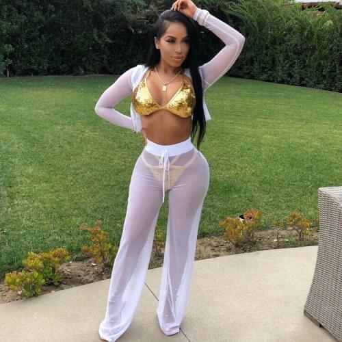 Wsevypo Transparent Swimwear