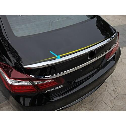 1pc for Honda Accord 2014-2016 Tail Electroplate decorate sticker