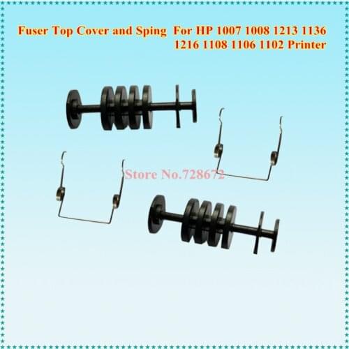 10set New Fuser Top Cover Paper Delivery Roller and Sping for HP P1007 P1008 M1213 M1136 M1216 P1108 P1106 P1006 P1102 Printer