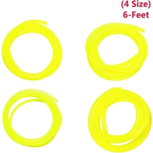 4 Size Petrol Fuel Line Hose Tube For Common 2 Cycle Small Engine & Chainsaw New G88B