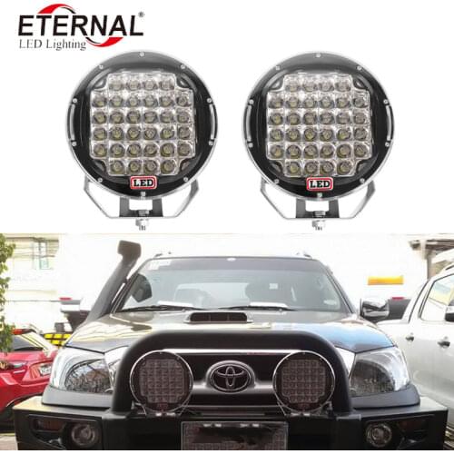 8pc 96W LED driving light spotlight work llight high beam headlight Car spotlight 12v for car auto pick up trucks 4x4 off road