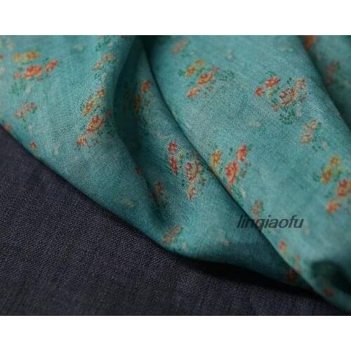 Pure ramie digital printing fabric