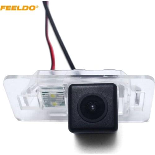 FEELDO Car Rear View Camera BackUp Parking Camera for BMW E38 E39 E46 E60 E61 E65 E66 E90 E91 E92 735 740 745 750 760 #1618