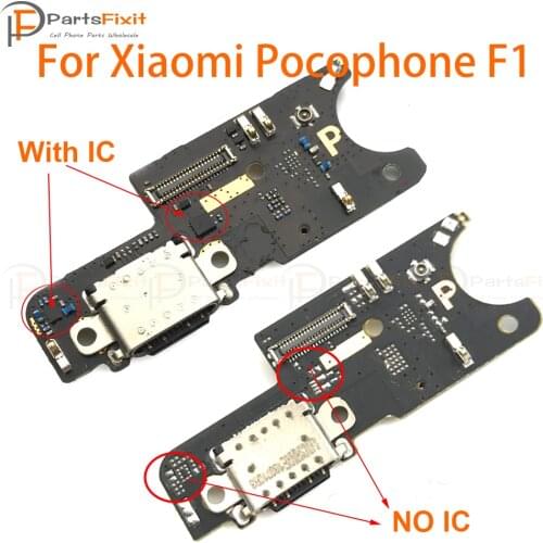 Charging Board Flex For Xiaomi Mi Pocophone F1 poco f1 USB Port Connector Dock Charger PCB Replacement