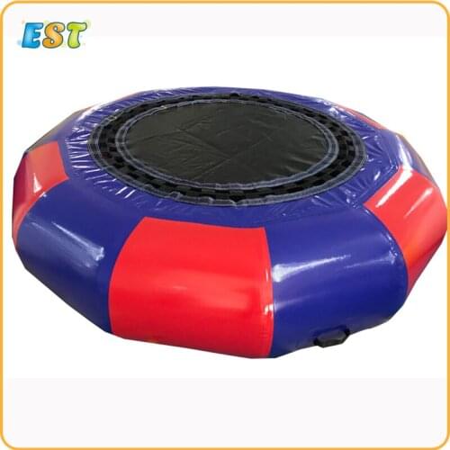 3M 0.9mm Inflatable Floating Durable Lounge Mat / Outdoor Water Trampoline Inflatable Floating Platform / Free Shipping To Door
