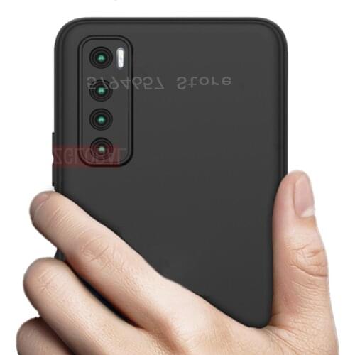 For Tecno Camon 17 Pro Case Matte Slim Soft Silicone Cover For Camon 17 17P Phone Shell Black