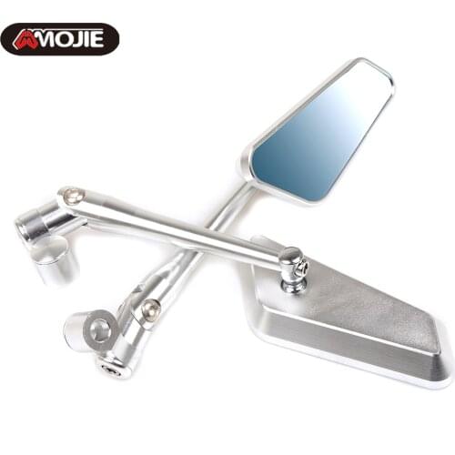 Motorcycle Handle Bar Side Mirrors Rearview Mirror For Honda CBR Kawasaki ER6n Z1000 Z800 Ninja600R Yamaha XSR900 MT09 TMAX