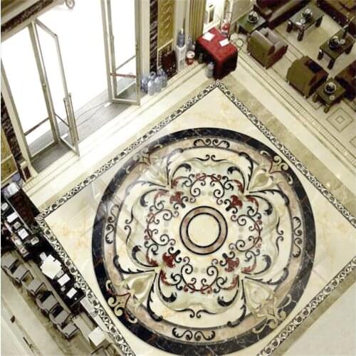 Beibehang marble tiles tile parquet wall paper painting bathroom mural self-adhesive PVC photo wallpaper wall-paper flooring