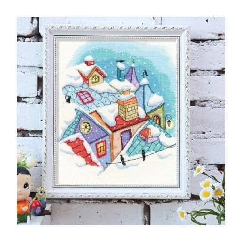 ZZ1383 DIY Homefun Cross Stitch Kit Packages Counted Cross-Stitching Kits New Pattern NOT PRINTED Cross stich Painting Set