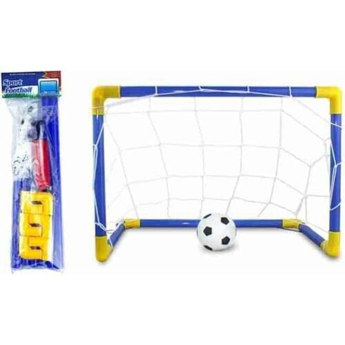 Football Goal Toy Set Kids Soccer Goal Pool Set for Toddler Boys and Girls 3 Kids Ball Toy