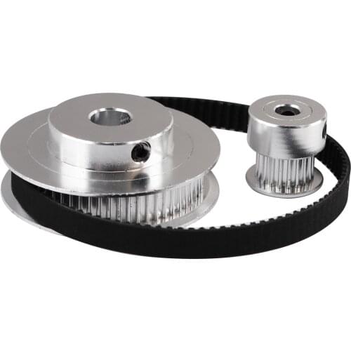 GT2 Timing Belt Pulley 60teeth 20teeth 5mm/8mm Reduction 3:1/1:3 belt width 6mm for 3D printer accessories