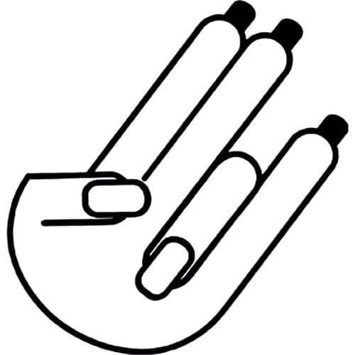 S51943# Various Sizes/Colors Car Stickers Vinyl Decal for LADIE SHOCKER Motorcycle Decorative Accessories Creative