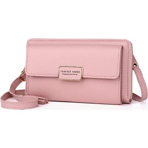 Womens Clutch Bag Shoulder Bags Multi-card Coin Purse Mobile Phone Storage Mini Wallet Female