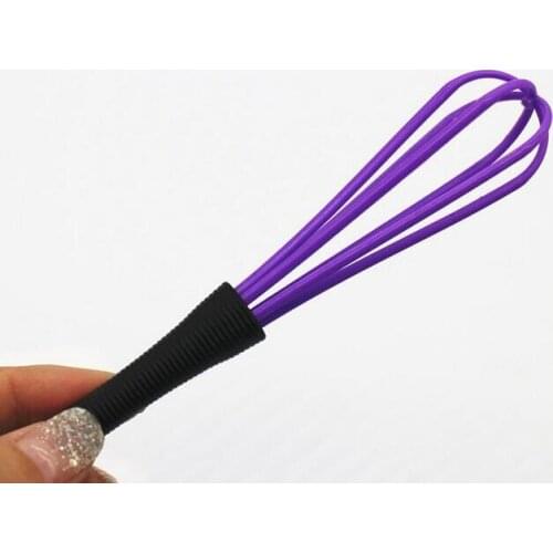 Hot Pro Salon Hairdressing Dye Cream Whisk Plastic Hair Mixer Barber Stirrer Hair Care Styling Tools Blender Random Color