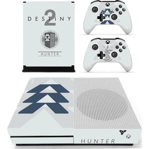Game Destiny 2 Skin Sticker Decal For Xbox One S Console and Kinect and 2 Controllers For Xbox One Slim Skin Sticker Vinyl