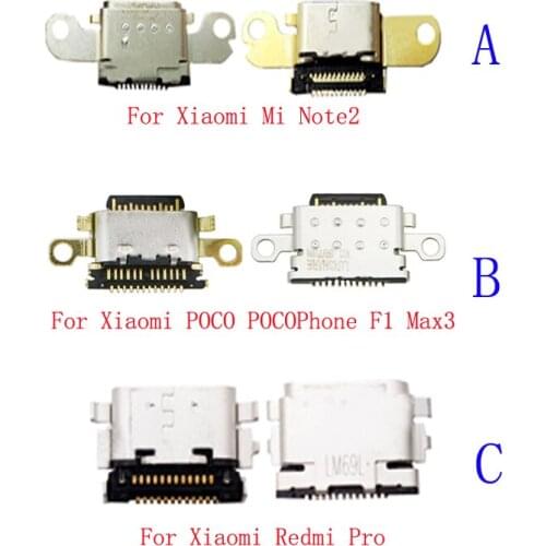 10Pcs Micro Usb Charger Charging Port Plug Dock Connector For Xiaomi POCO POCOPhone F1 Max3 Max 3 Note2 Note 2 Redmi Hongmi PRO