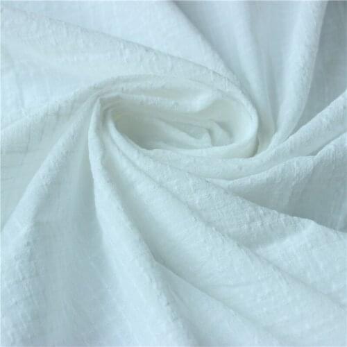 Pure Cotton Jacquard Bubble Fabric for Rural Womens Shirts, Skirts and Childrens Dresses