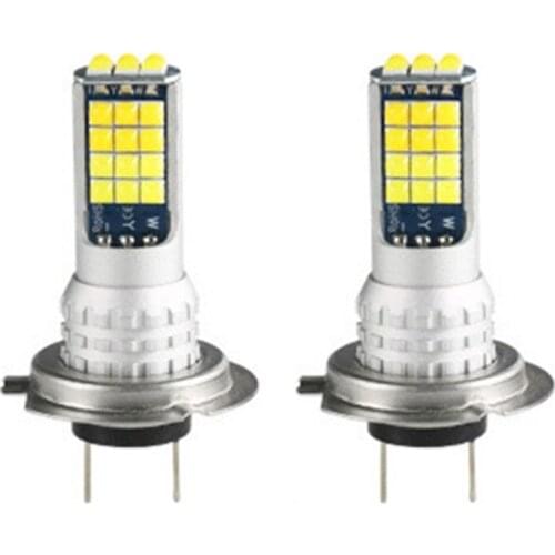 2Pcs H3 H4 H7 H16 9005 H11 PD13W Super Bright Dual Color Fog Light White Yellow