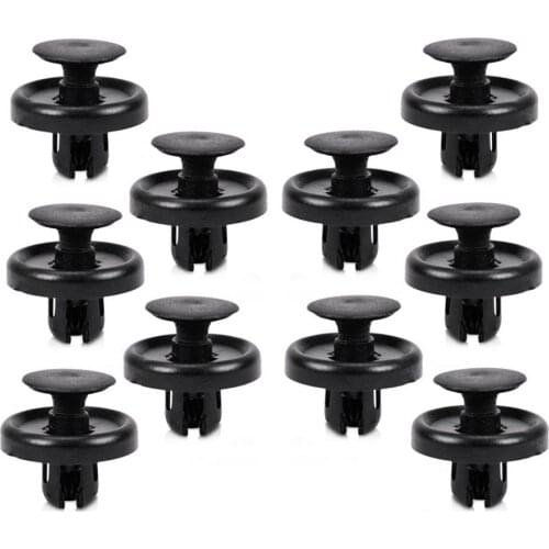 30x Front Bumper Panel Clip Retainer For 88970767 Toyota 90467-10183 Lexus High Quality Nylon Black Useful Tools