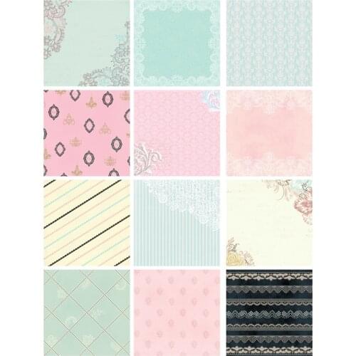 12" INCH Wedding Celebration & Love background paper pads patterns 27sheets,DIY Craft Scrapbooking Paper Pack