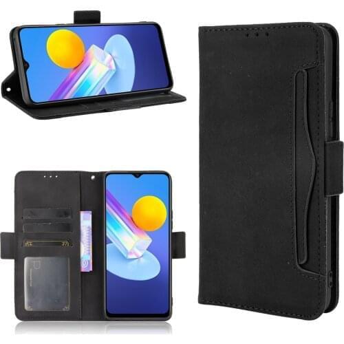 For Vivo iQOO Z3 Case 6.58 inch Multi-function card slot Leather Book Flip Design Wallet Cover For Vivo iQOO Z3 V2073A Case