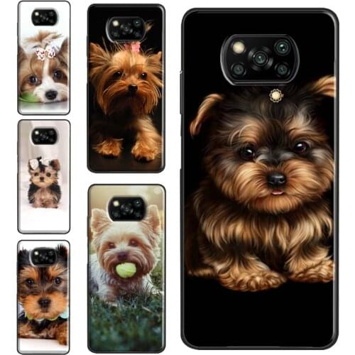 Yorkshire Terrier Dog For POCO X3 Pro M3 F2 F3 Pro Case For Xiaomi Mi 10T Pro 9T Mi Note 10 Lite 11 Ultra Cover